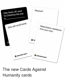 Cards Against Humanity! Sidearms the Filthy Cheater!!