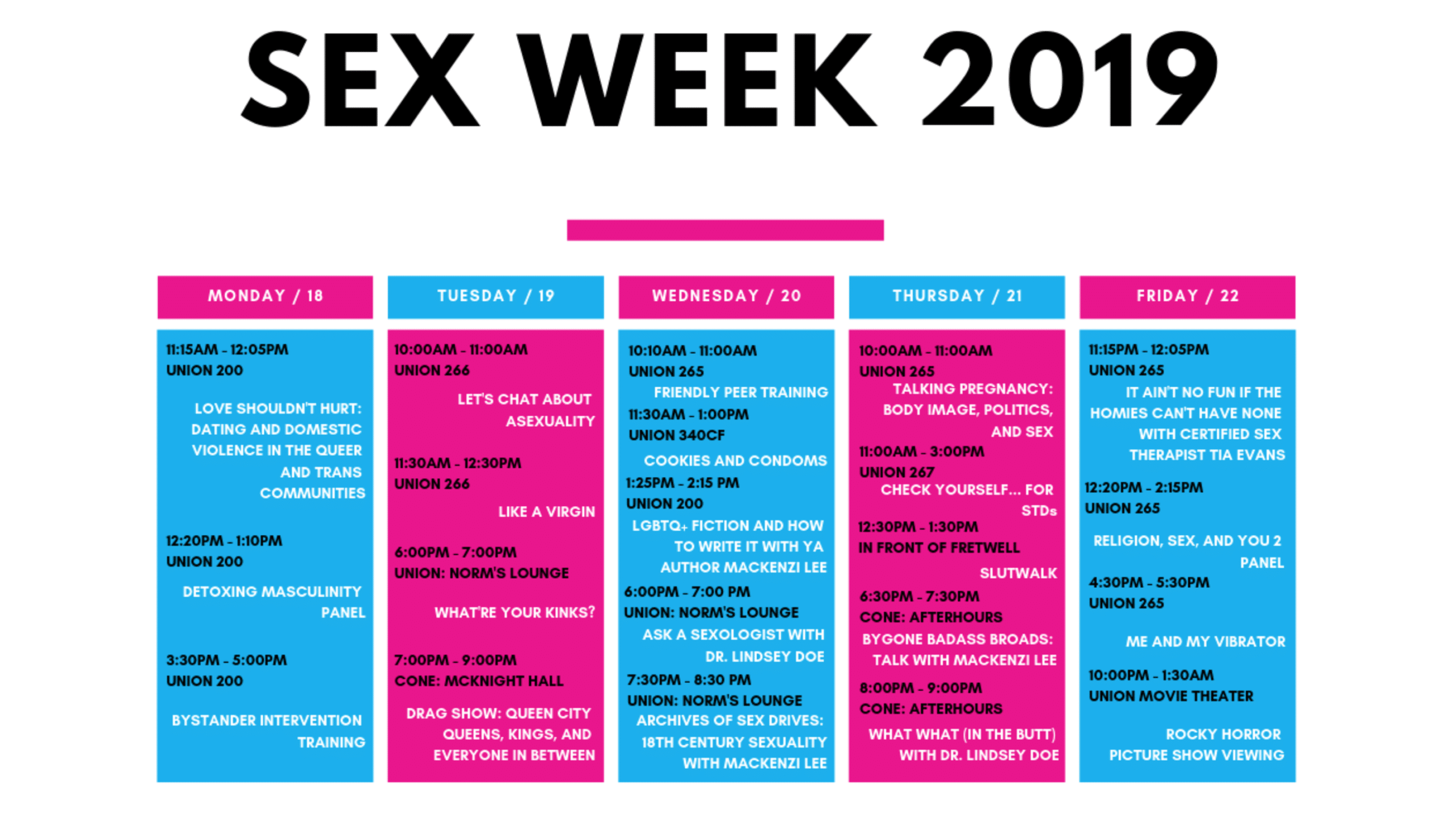 sex week