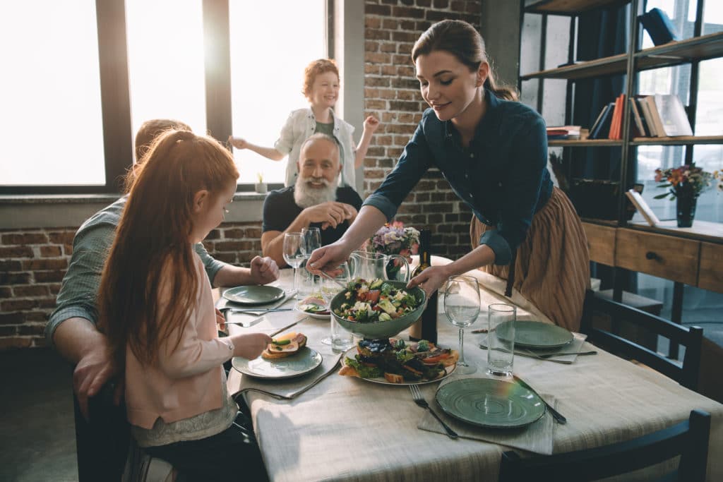 family mealtimes