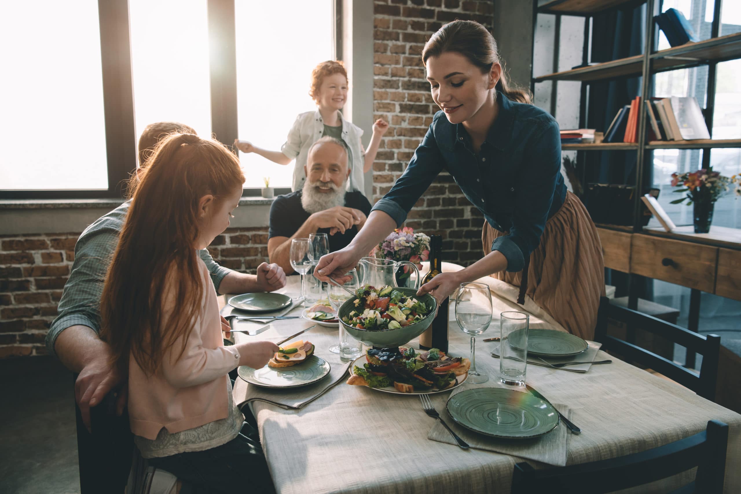 family mealtimes