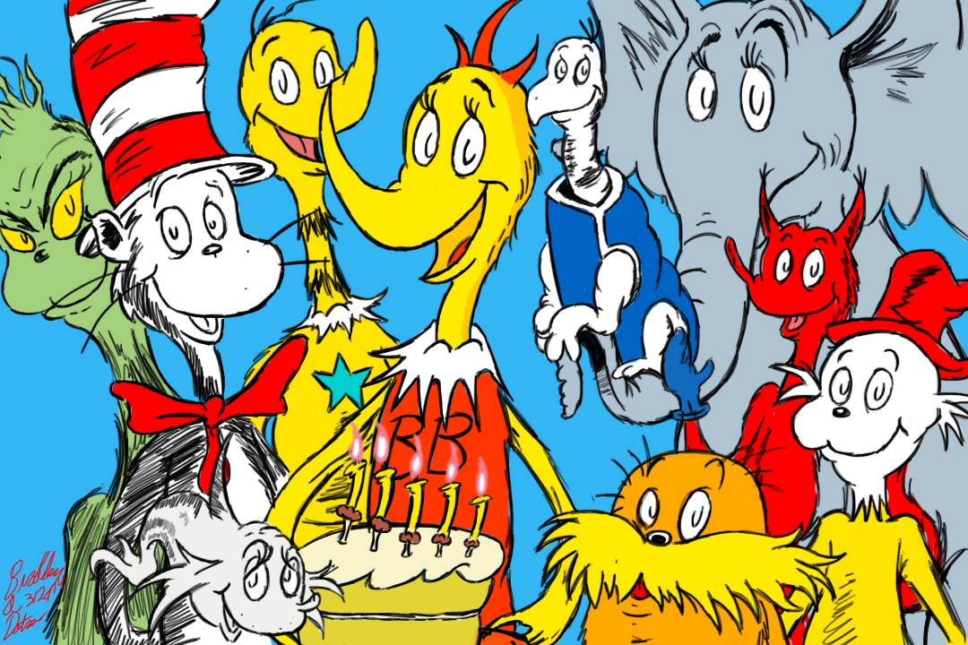 dr seuss art